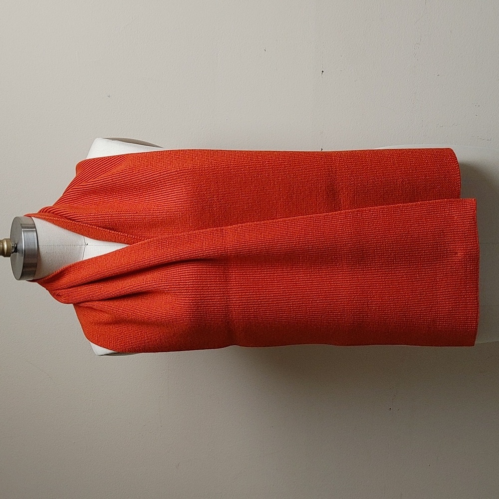 Banana Republic Vibrant Orange Merino Sweater